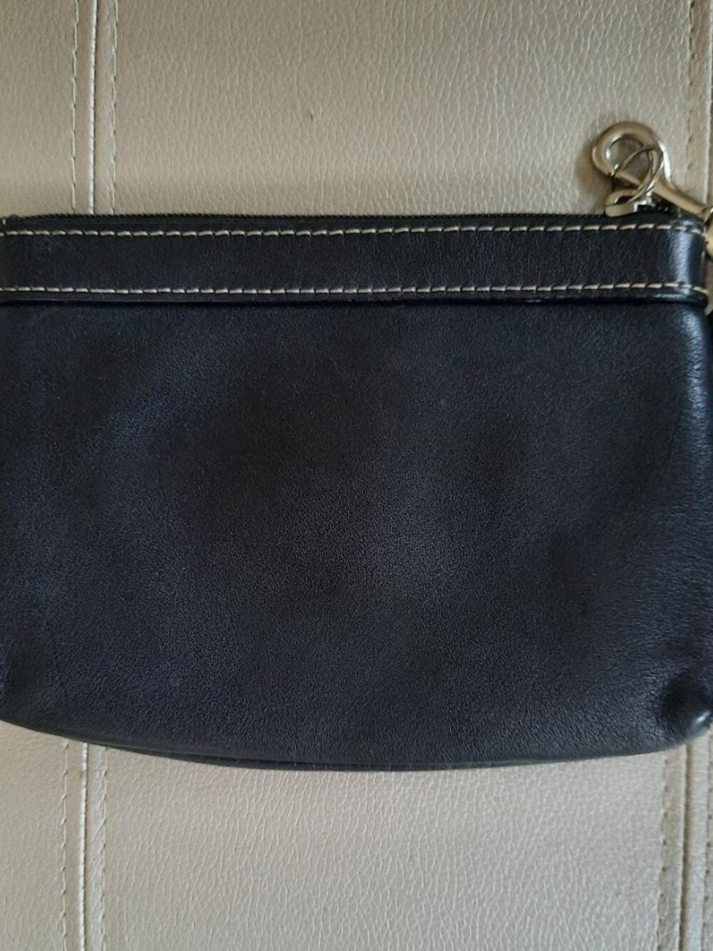 Coach Black Leather Wristlet - Picture 5 of 11
